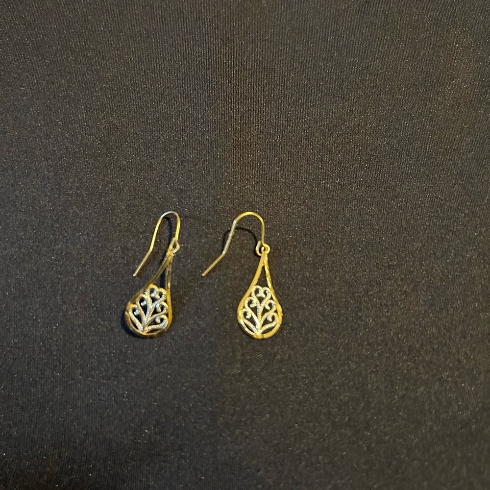Gold earrings - Picture 10 of 11